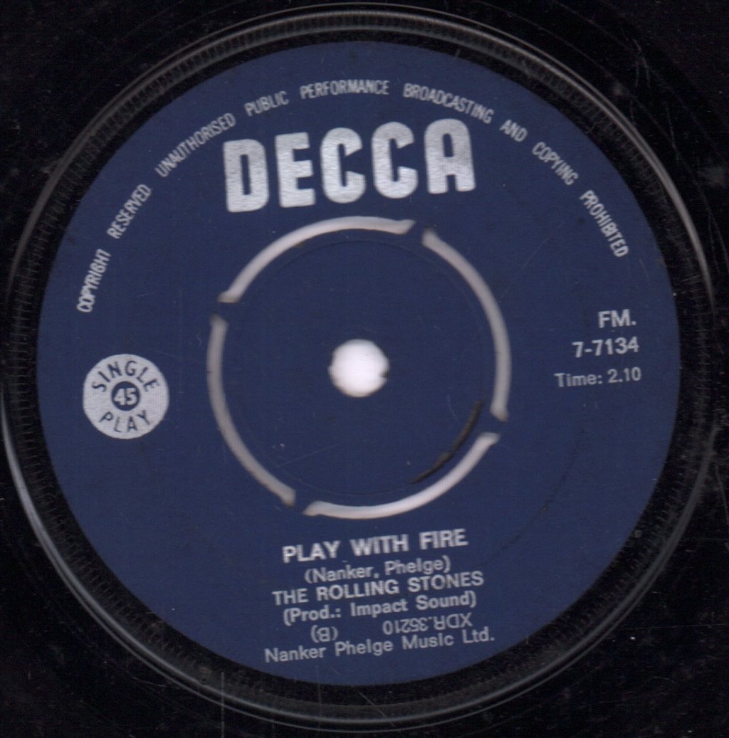 Rolling Stones - Last Time - 7 Inch