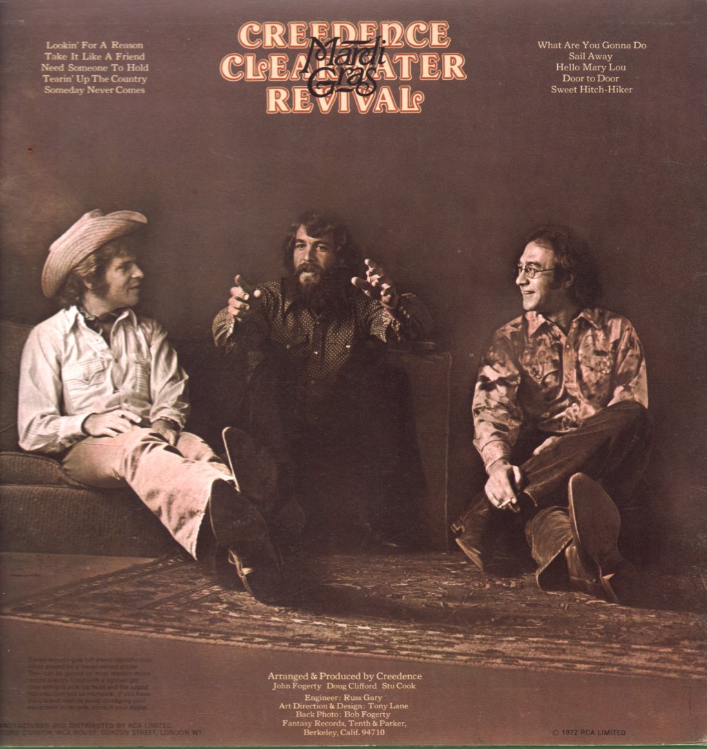 Creedence Clearwater Revival - Mardi Gras - Lp