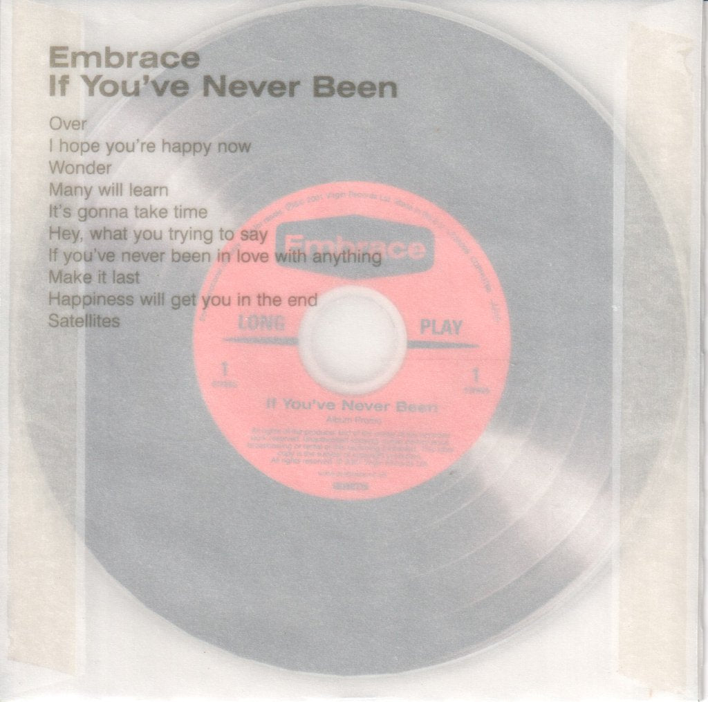 Embrace - If You've Never Been - Cd