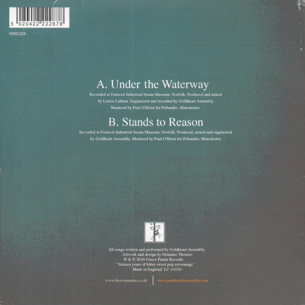 Goldheart Assembly - Under The Waterway - 7 Inch