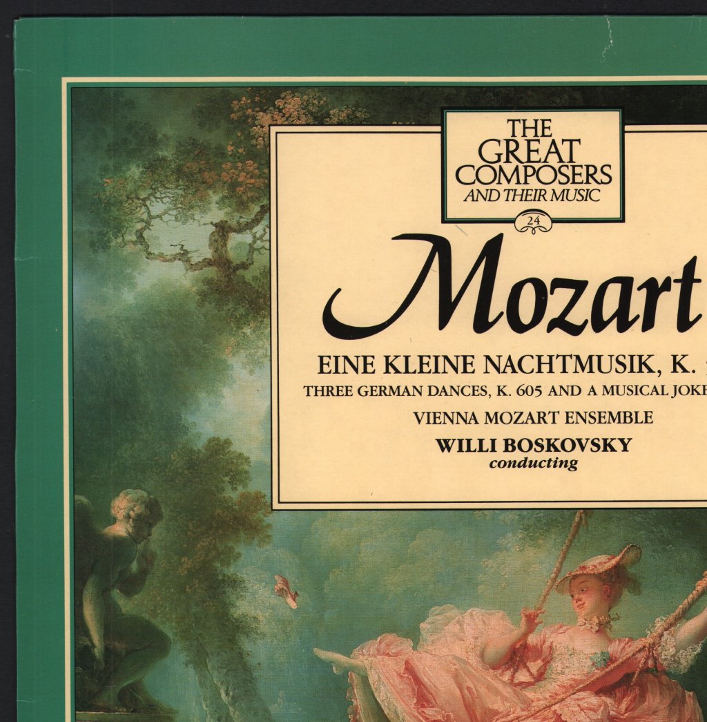 Willi Boskovsky / Vienna Mozart Ensemble - Mozart - Eine Kleine Nachtmusik, K.525 - Lp