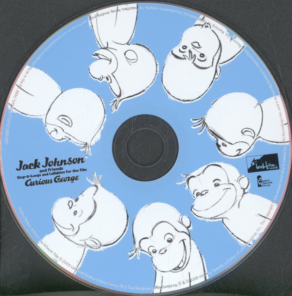 Jack Johnson - Curious George - Cd