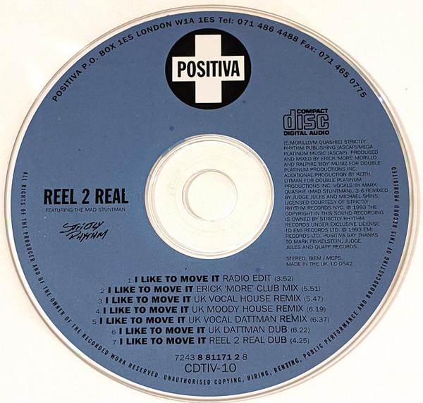 Reel 2 Real Featuring The Mad Stuntman - I Like To Move It - Cd