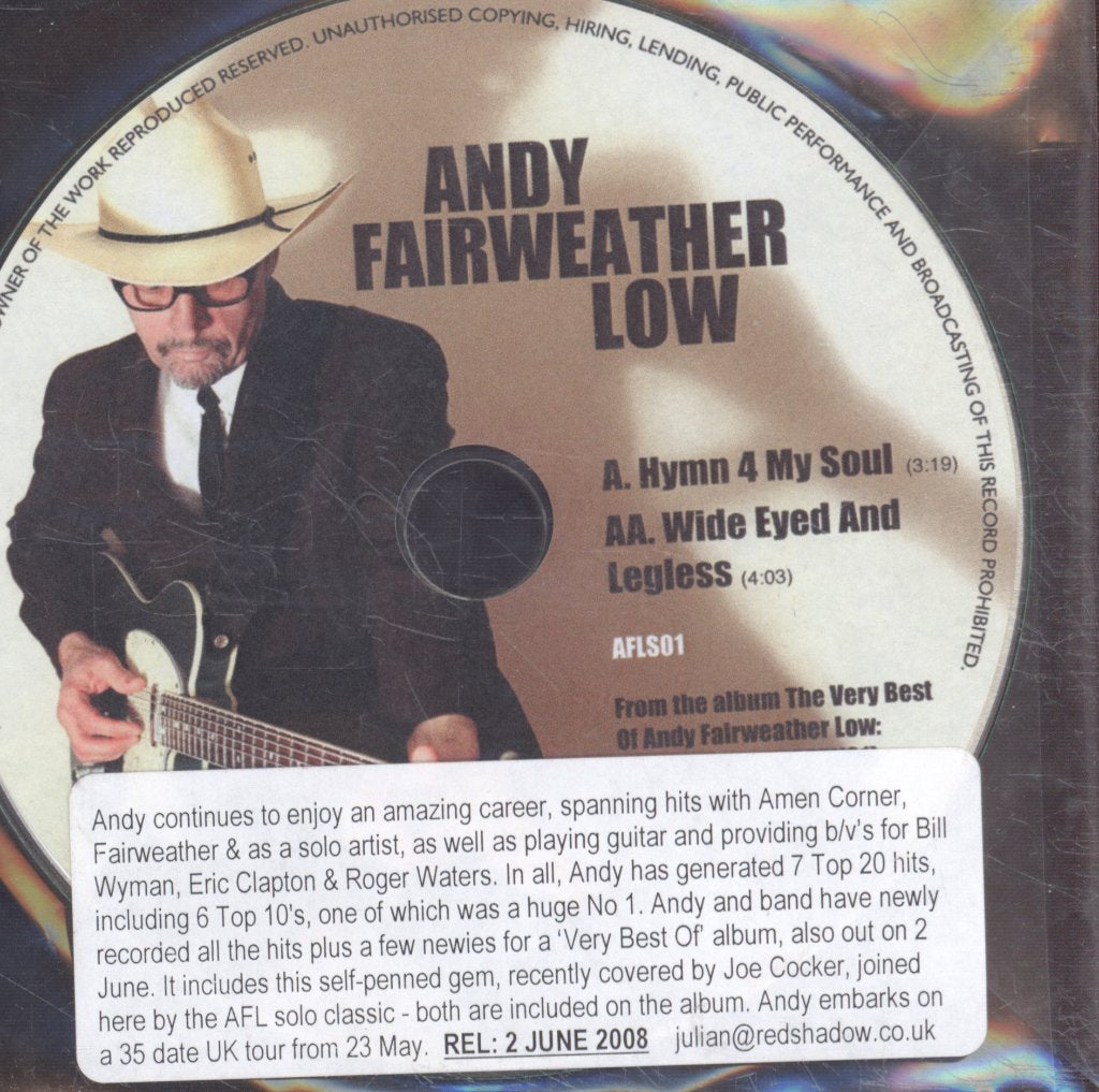 Andy Fairweather-Low - Hymn 4 My Soul - Cdr