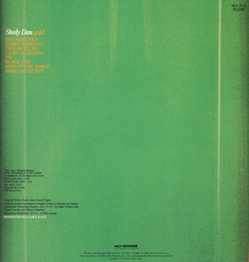 Steely Dan - Gold - Double Lp