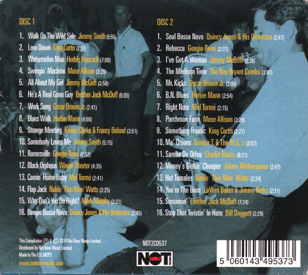 Various Artists - Walk On The Wild Side - The Jazz Side Of Mod - Double Cd