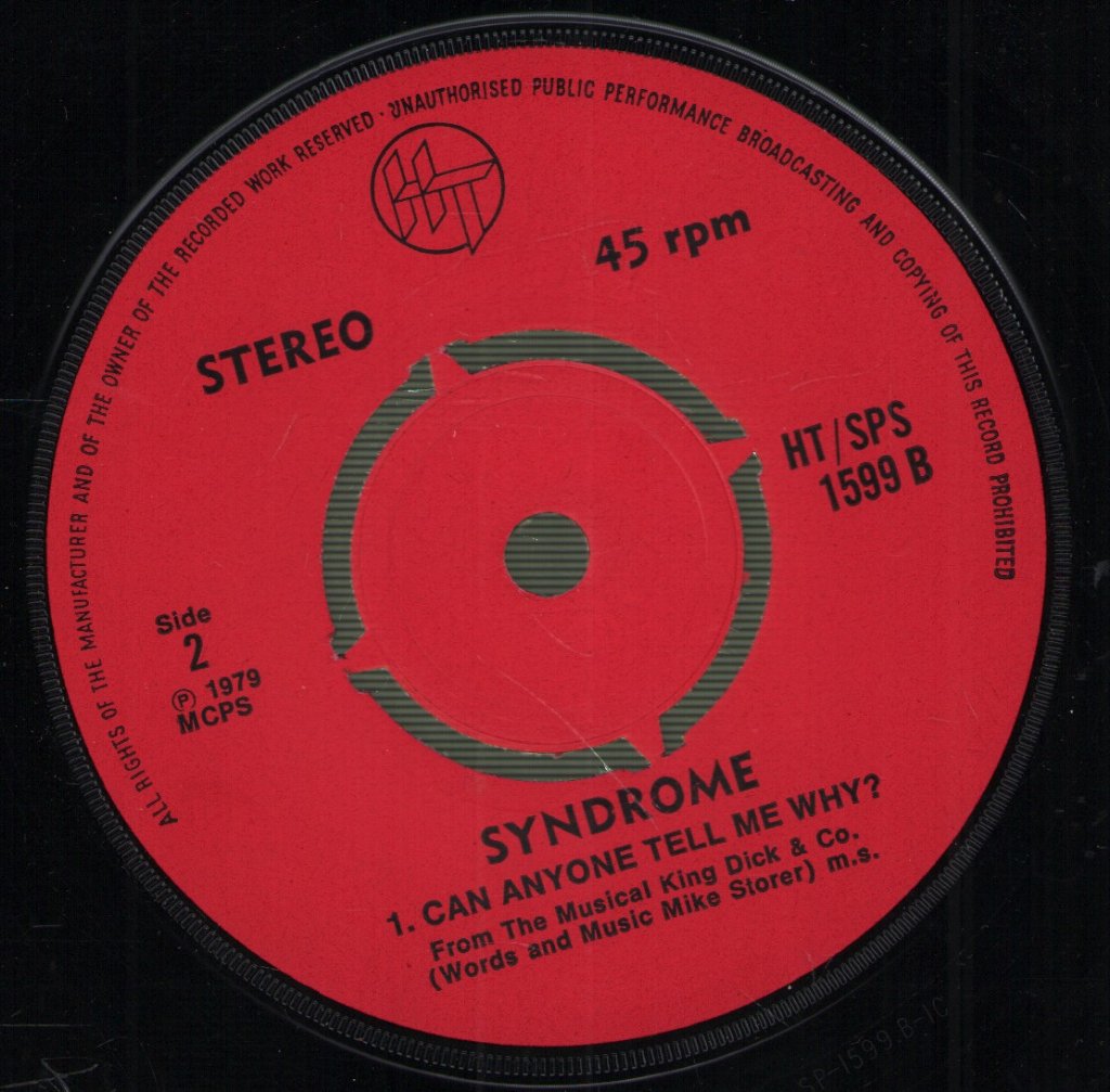 Syndrome - When I'm With You - 7 Inch