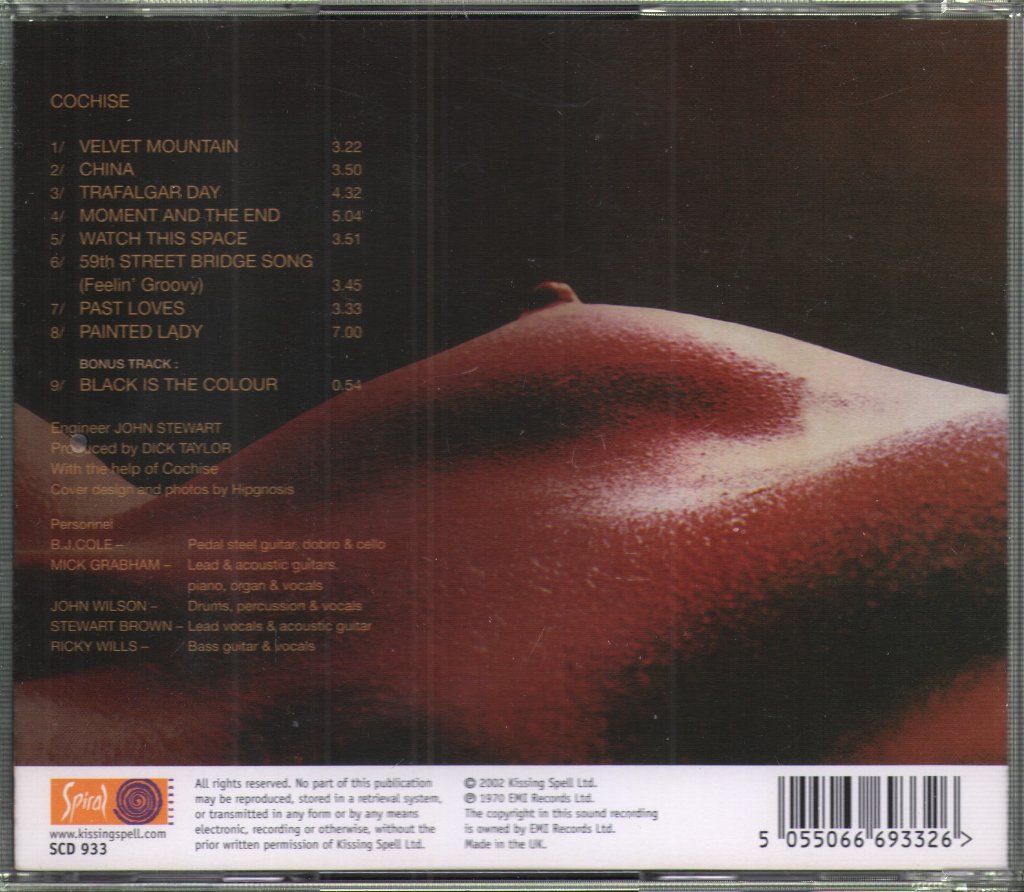 Cochise - Cochise - Cd