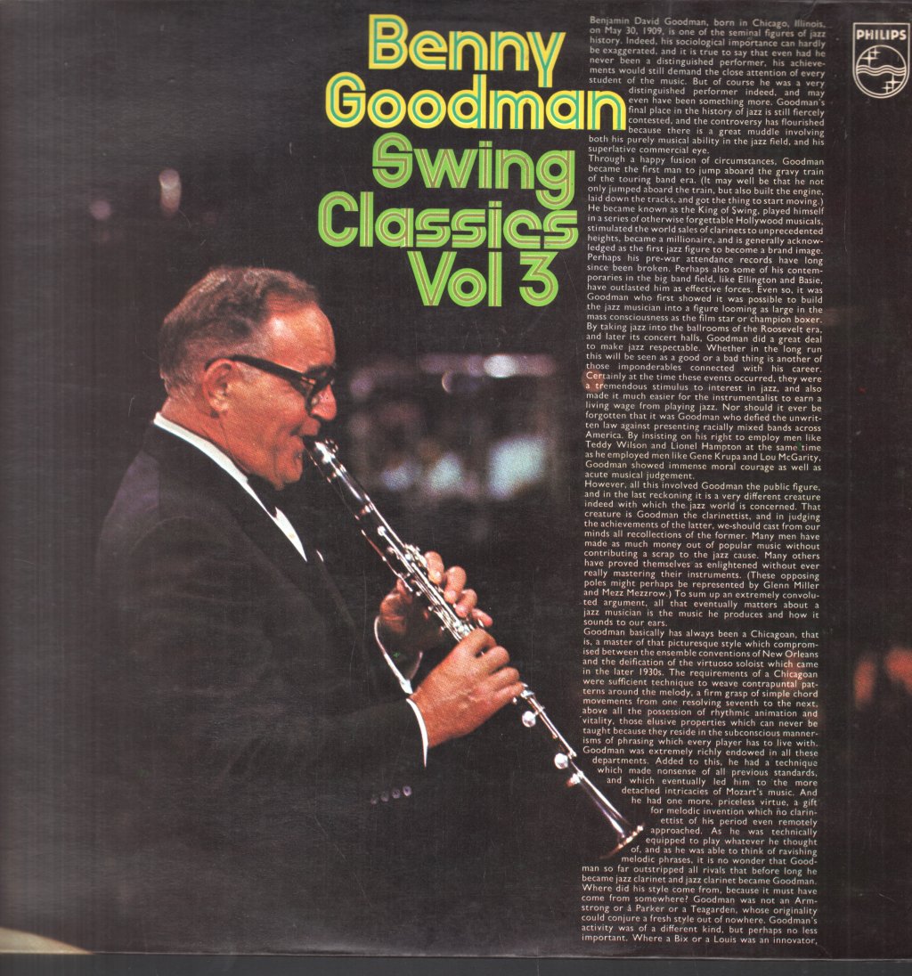 Benny Goodman - Swing Classics 3 - Lp