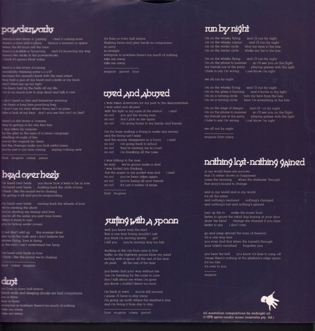 Midnight Oil - Midnight Oil - Lp