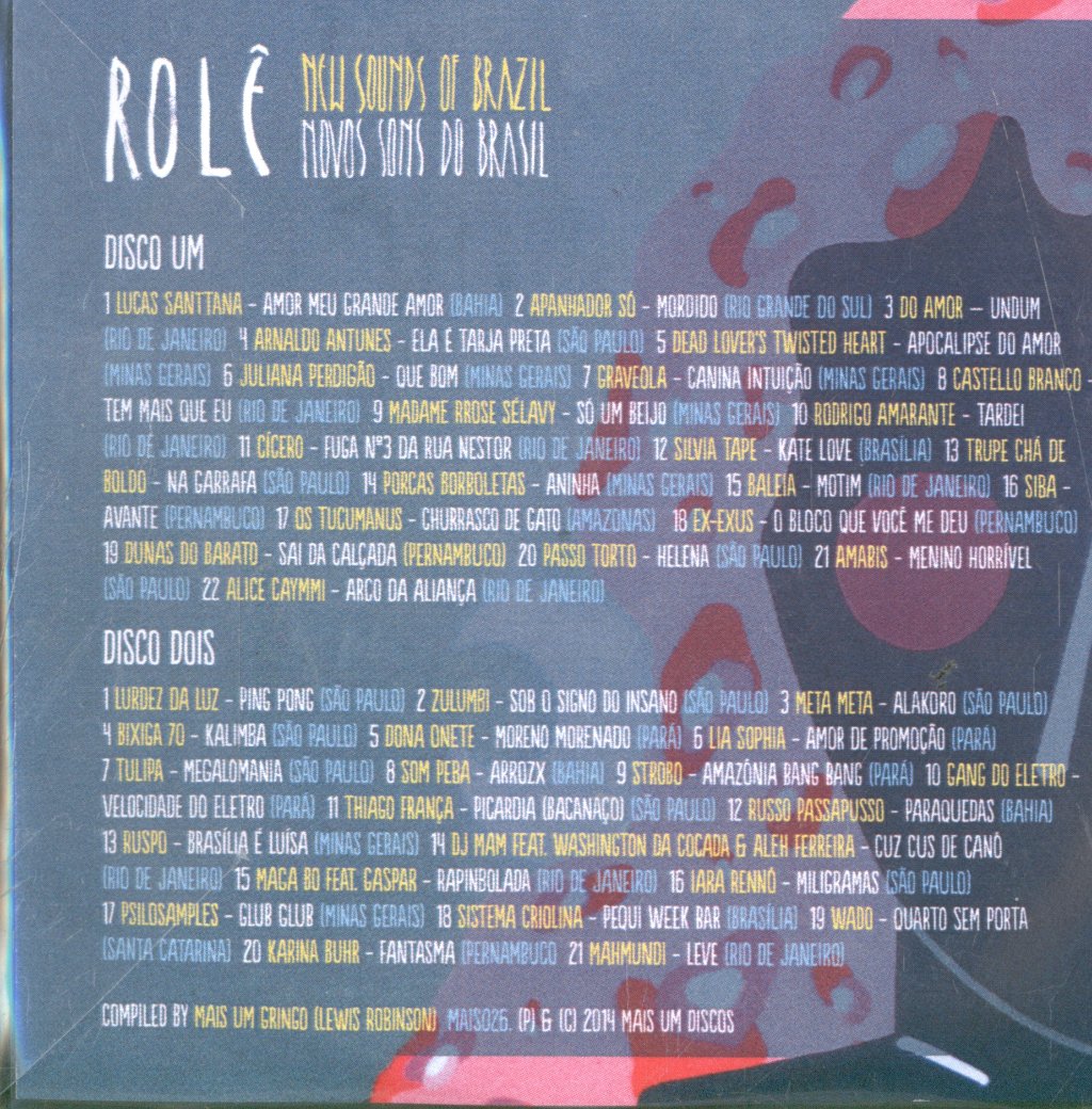 Various Artists - Rolê New Sounds Of Brazil Novos Sons Do Brasil - Cdr