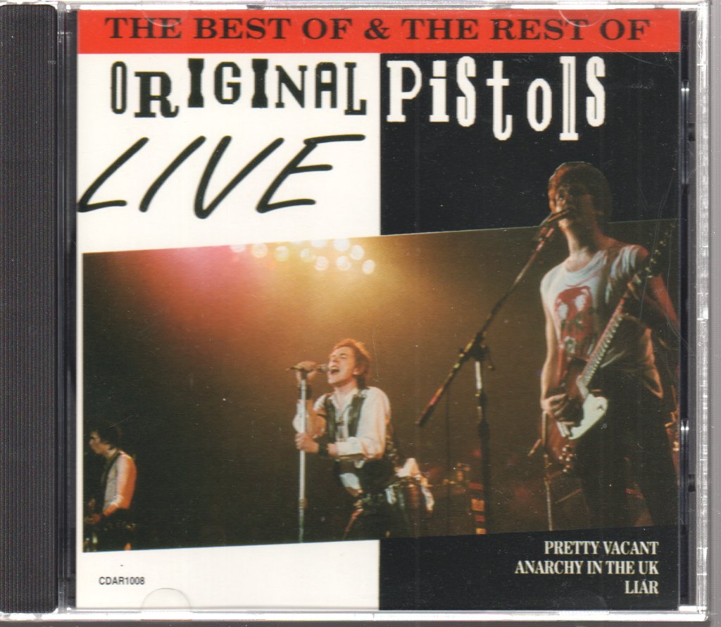 Sex Pistols - Best Of & The Rest Of - Original Pistols Live - Cd