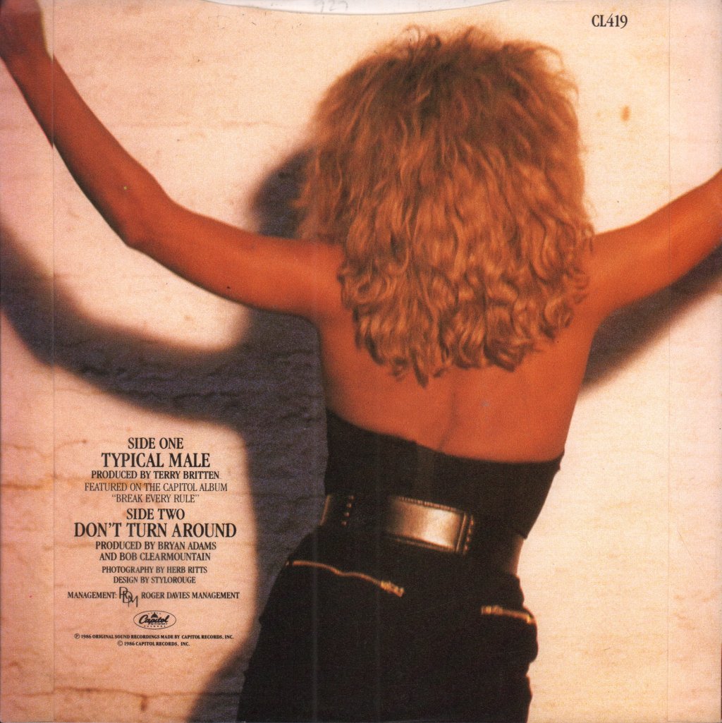 Tina Turner - Typical Male - 7 Inch