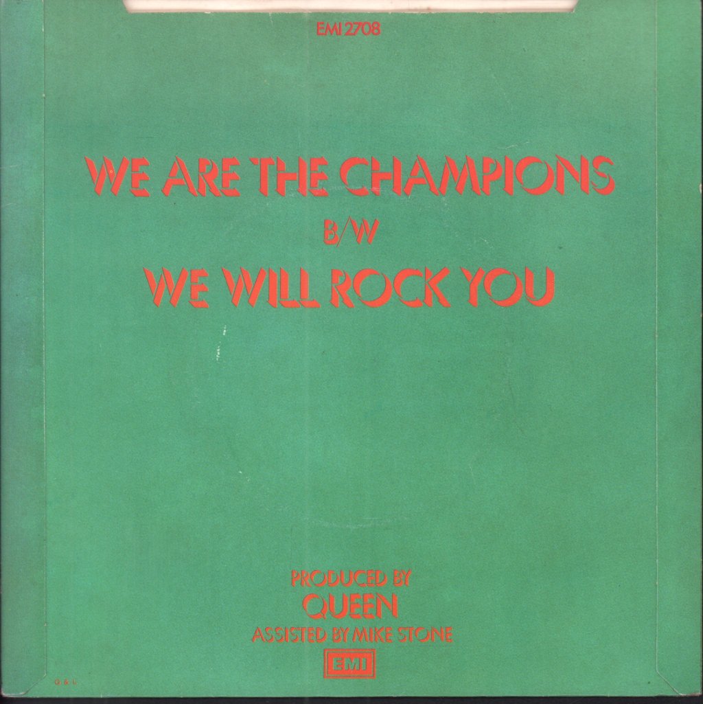 Queen - We Are The Champions - 7 Inch