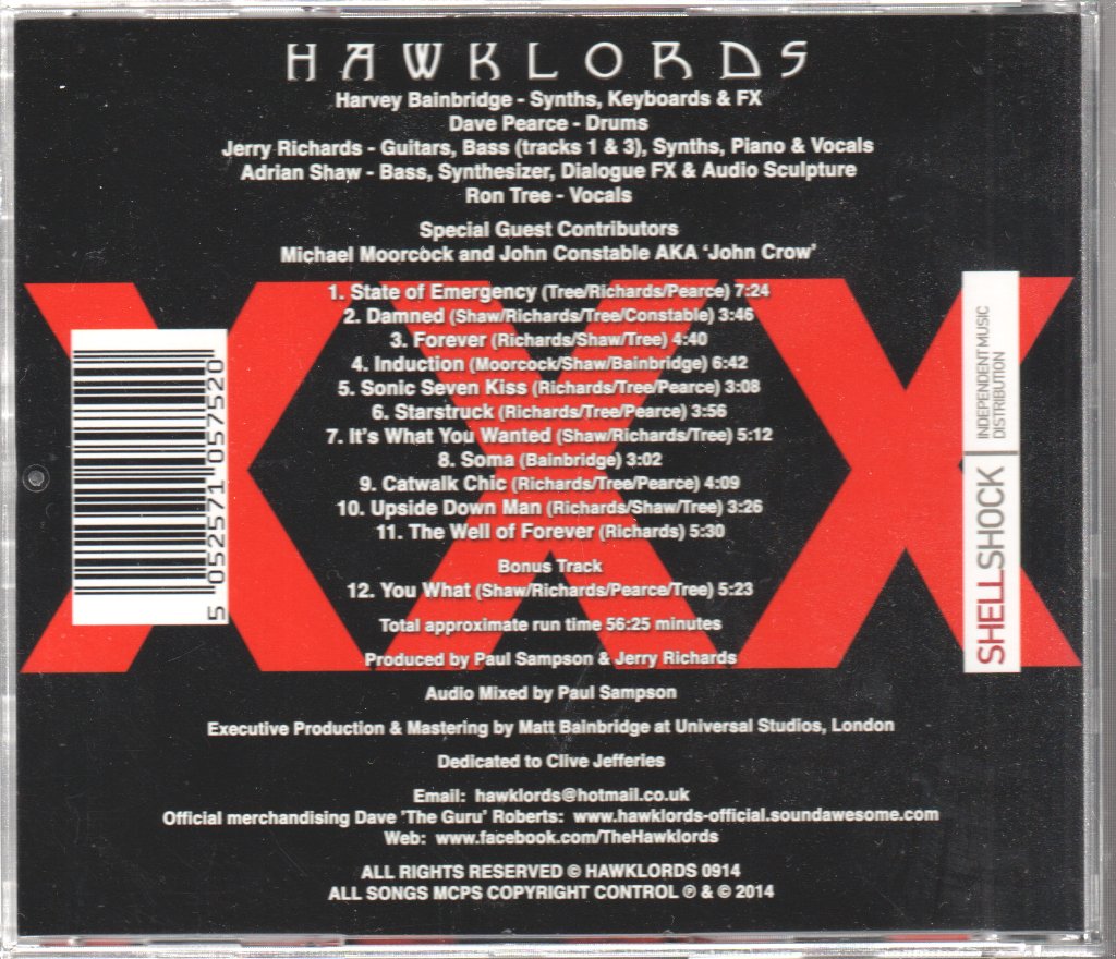 Hawklords - Censored - Cd