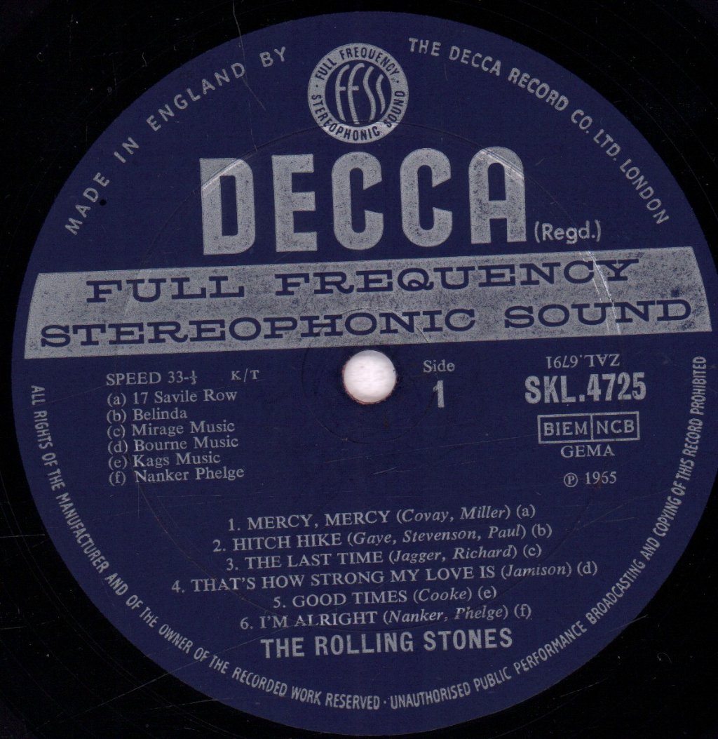Rolling Stones - Out Of Our Heads - Lp