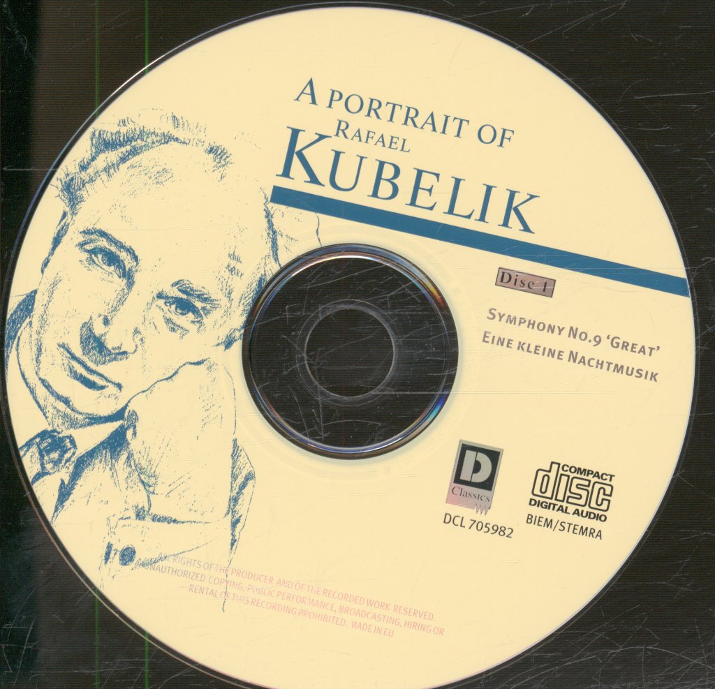 Rafael Kubelik - A Portrait Of Rafael Kubelik - Double Cd