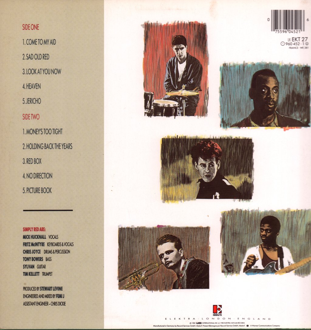 Simply Red - Picture Book - Lp