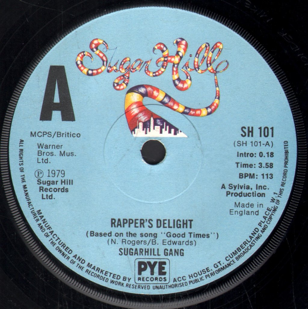 Sugarhill Gang - Rapper's Delight - 7 Inch