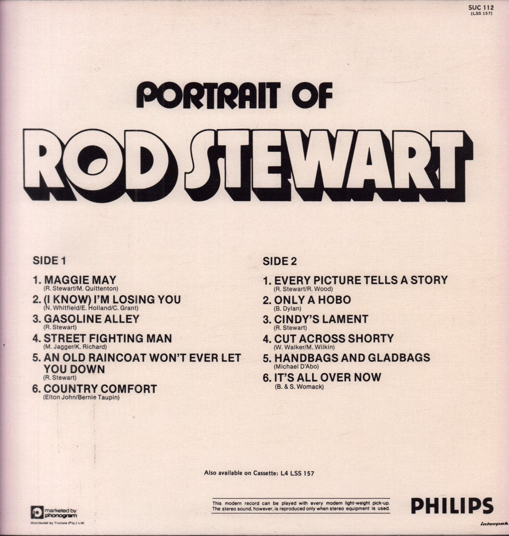 Rod Stewart - Portrait Of Rod Stewart - Lp