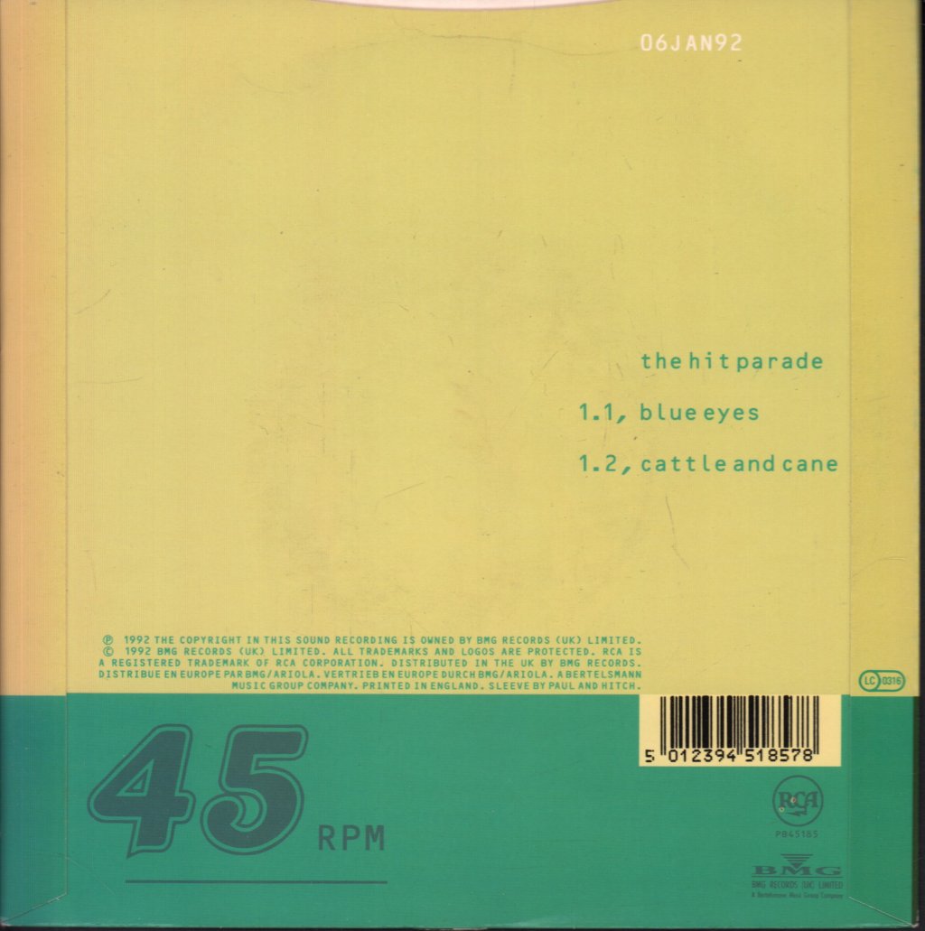 Wedding Present - Blue Eyes - 7 Inch