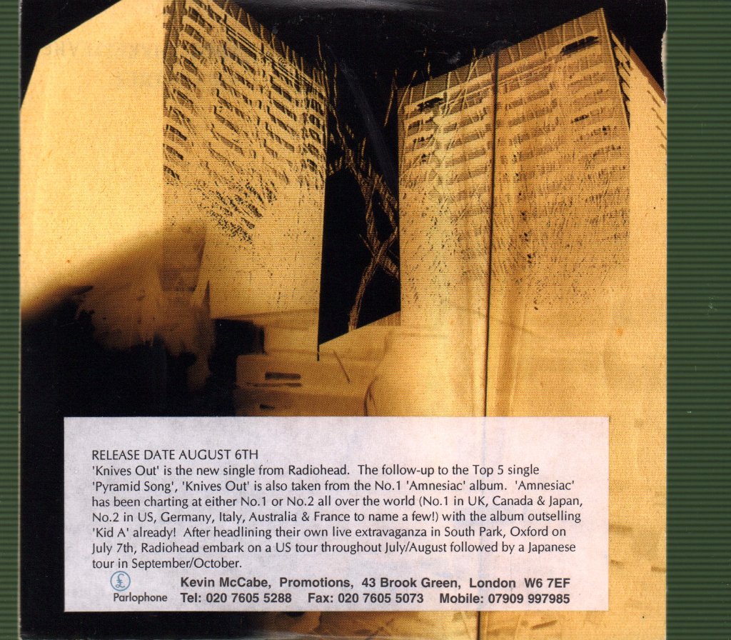 Radiohead - Knives Out - Cd