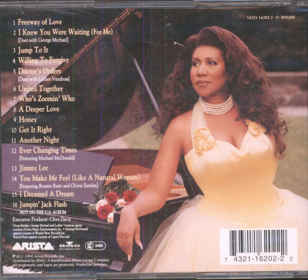 Aretha Franklin - Greatest Hits (1980-1994) - Cd