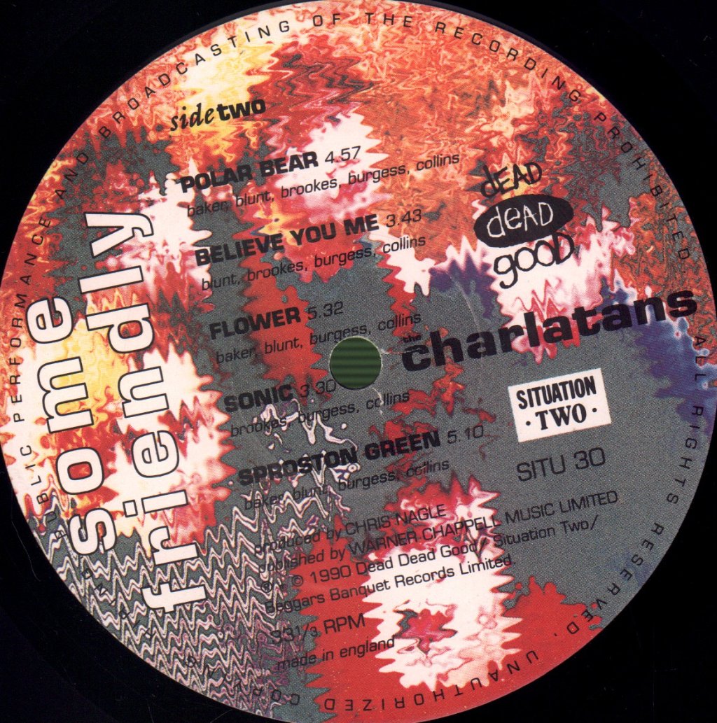 Charlatans - Some Friendly - Lp