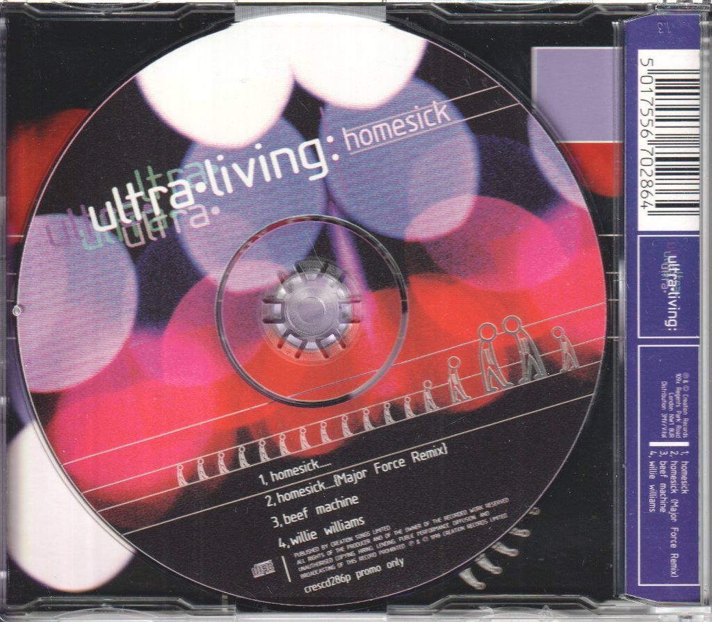 Ultra Living - Homesick - Cd