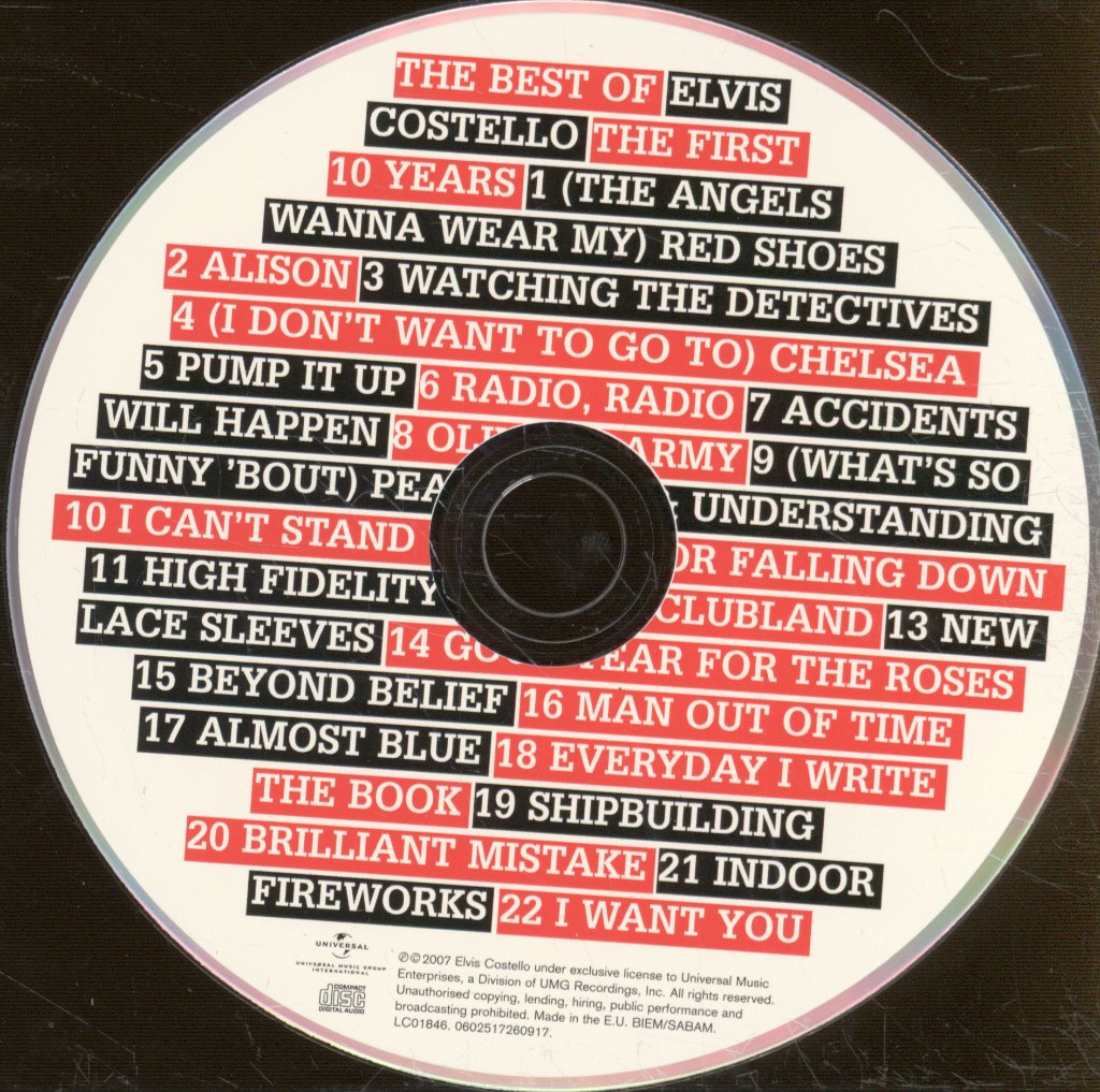 Elvis Costello - Best Of Elvis Costello - The First 10 Years - Cd