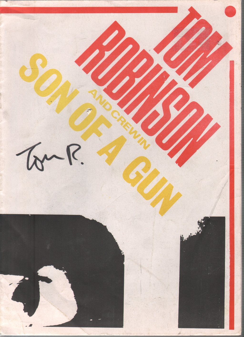 Tom Robinson Band - Son Of A Gun - Tour Programme