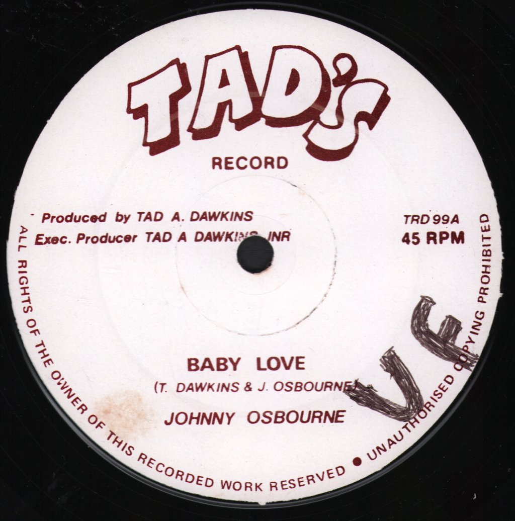Johnny Osbourne - Baby Love - 12 Inch