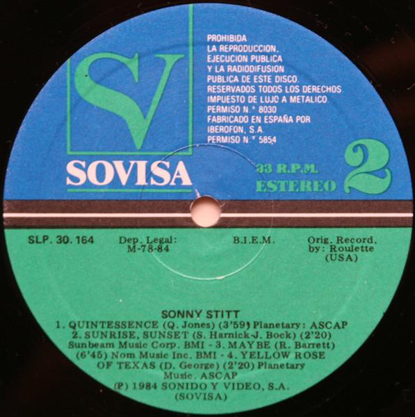 Sonny Stitt - Sonny Stitt - Lp
