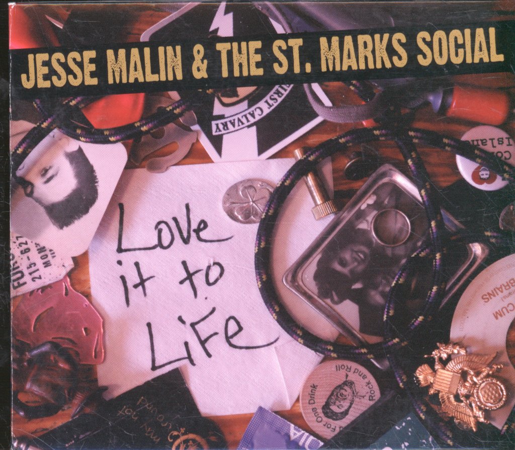 Jesse Malin And The St. Marks Social - Love It To Life - Cd