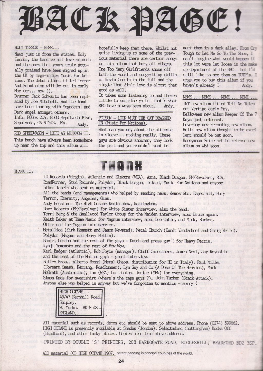 High Octane - Issue 5 - Magazine