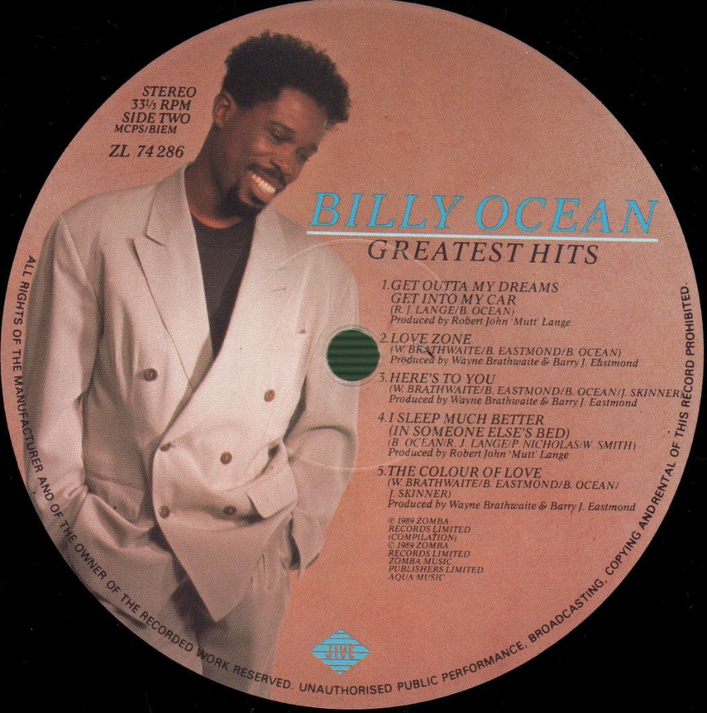 Billy Ocean - Greatest Hits - Lp