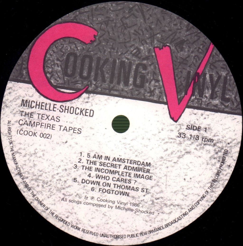Michelle Shocked - Texas Campfire Tapes - Lp