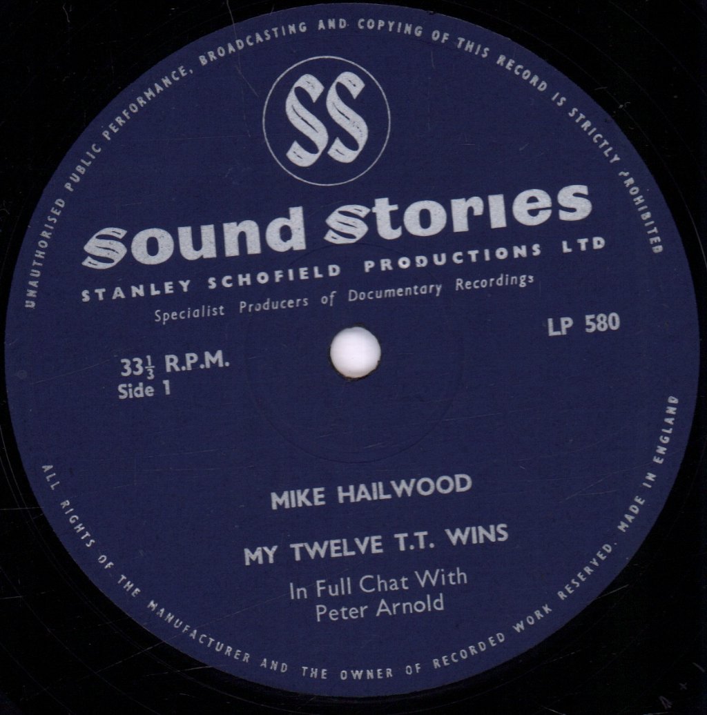Mike Hailwood - My Twelve Tt Wins - Lp