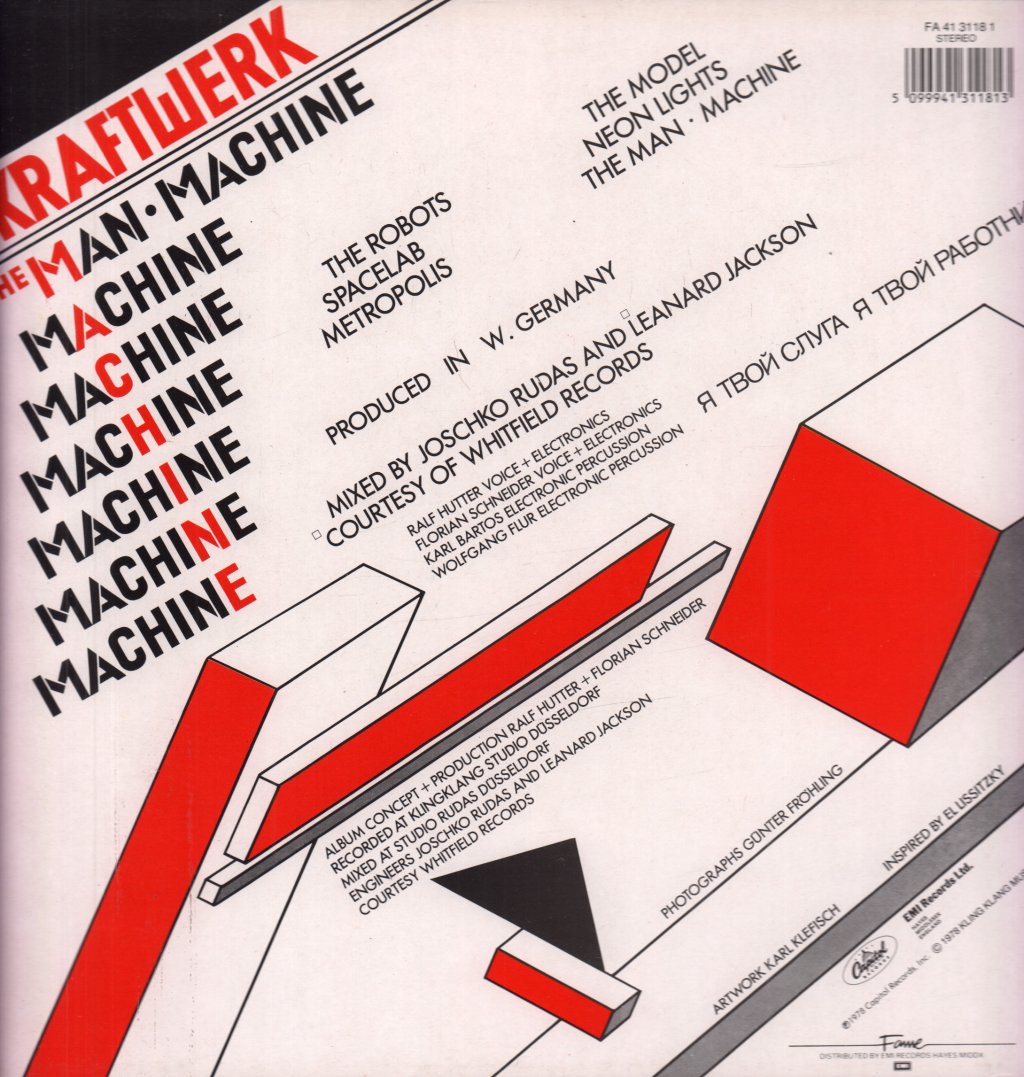 Kraftwerk - Man Machine - Lp