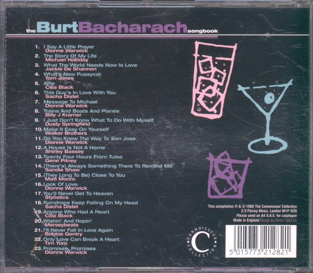 Various Artists - Burt Bacharach Songbook - Cd