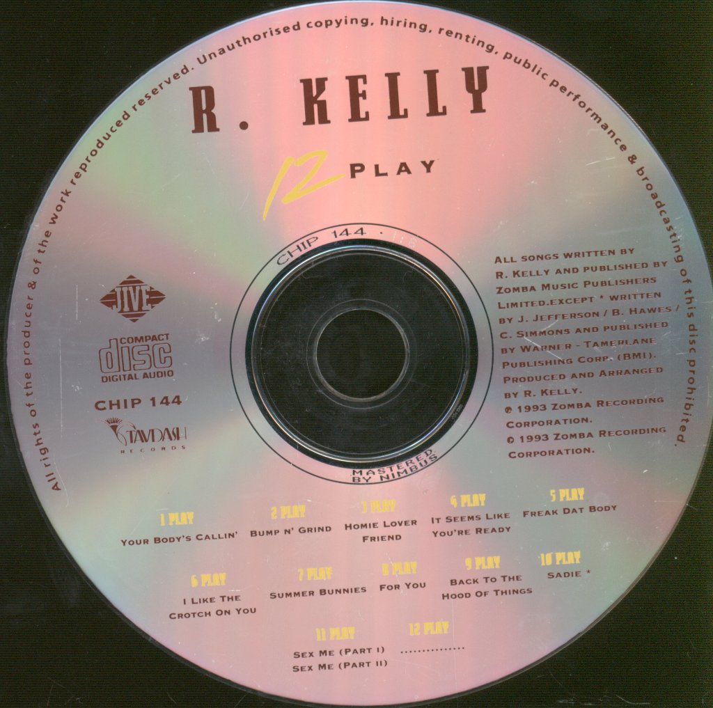 R Kelly - 12 Play - Cd
