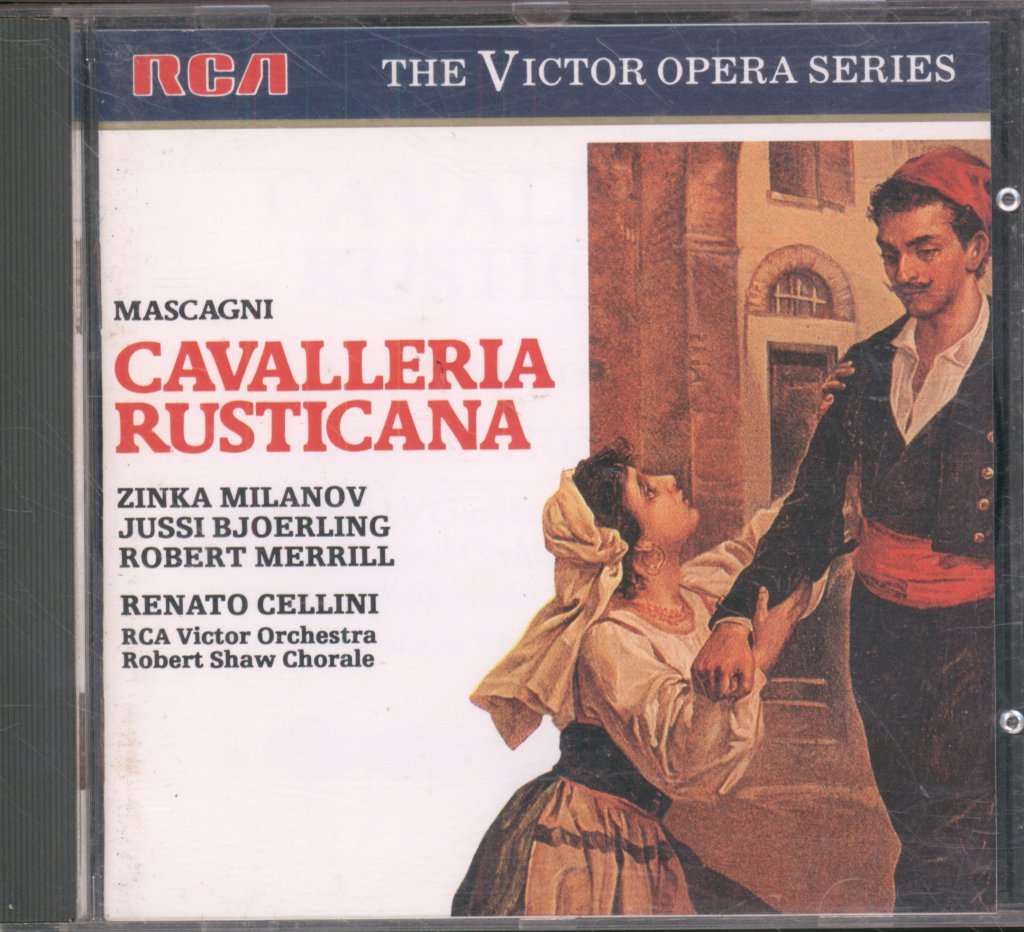 Zinka Milanov, Jussi Björling, Robert Merrill, RCA Victor Orchestra - Cavalleria Rusticana - Cd