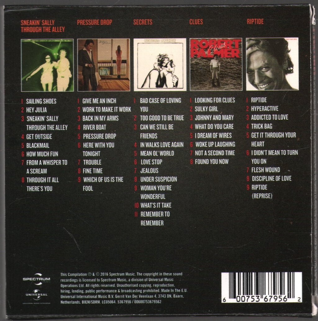 Robert Palmer - 5 Classic Albums - Cd Set