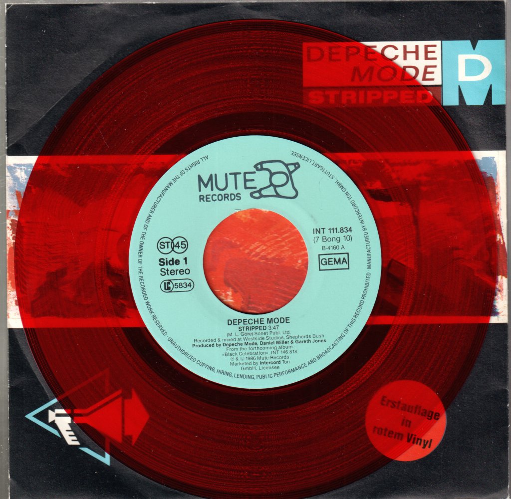 Depeche Mode - Stripped - 7 Inch