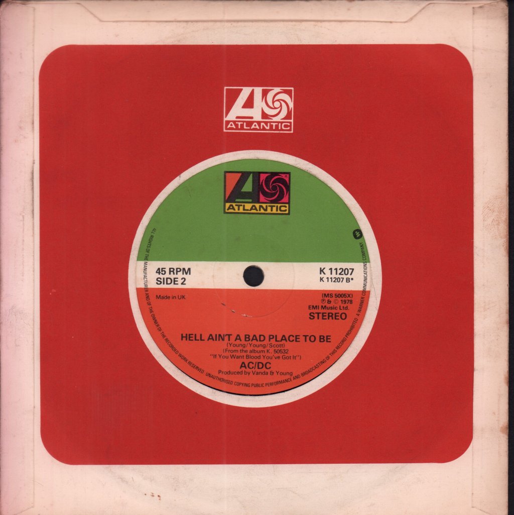 AC/DC - Whole Lotta Rosie - 7 Inch
