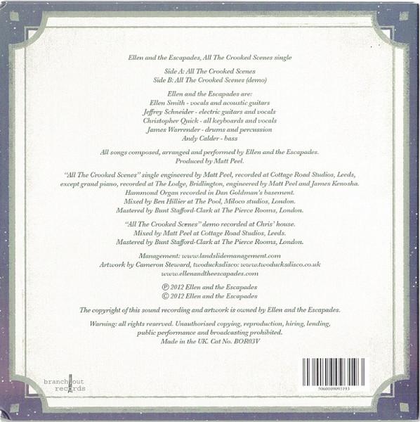 Ellen And The Escapades - All The Crooked Scenes Single - 7 Inch