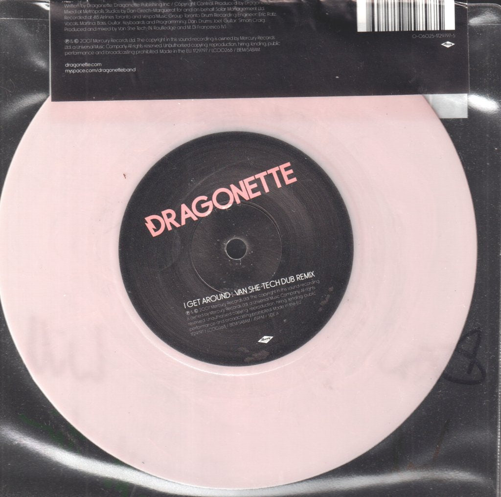 Dragonette - I Get Around (Van She Tech Dub Remix) - 7 Inch
