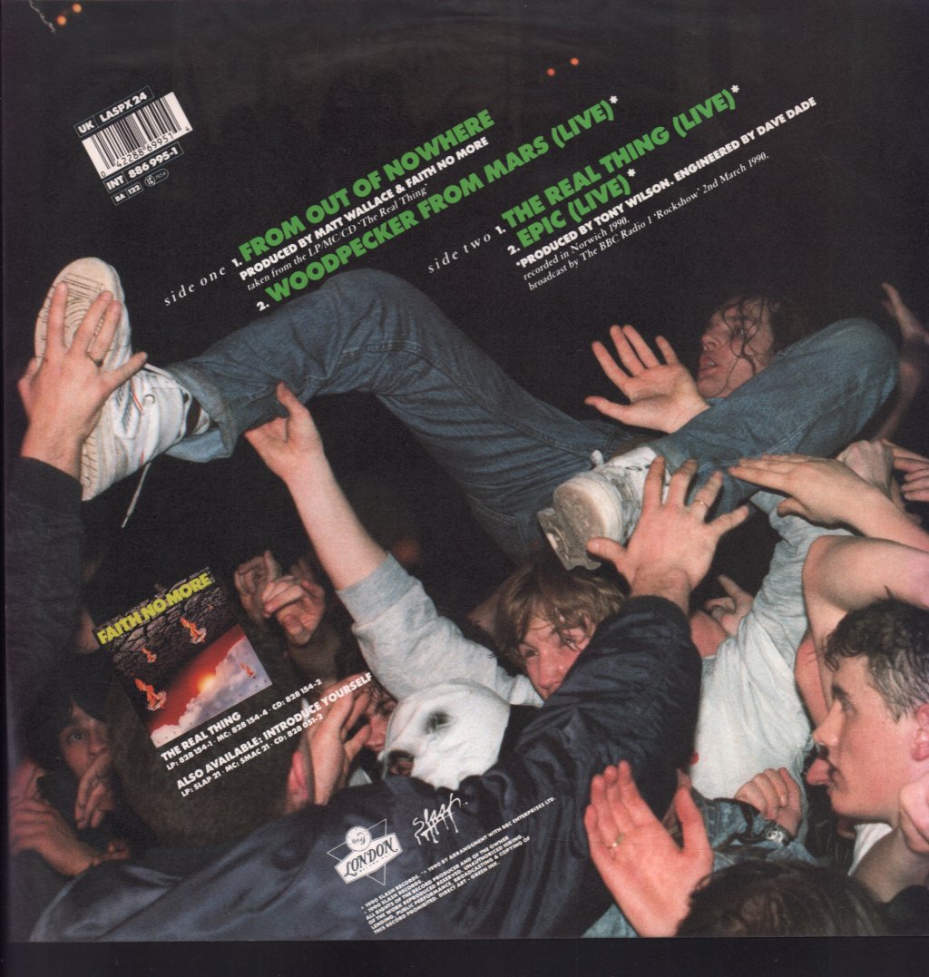 Faith No More - From Out Of Nowhere - 12 Inch