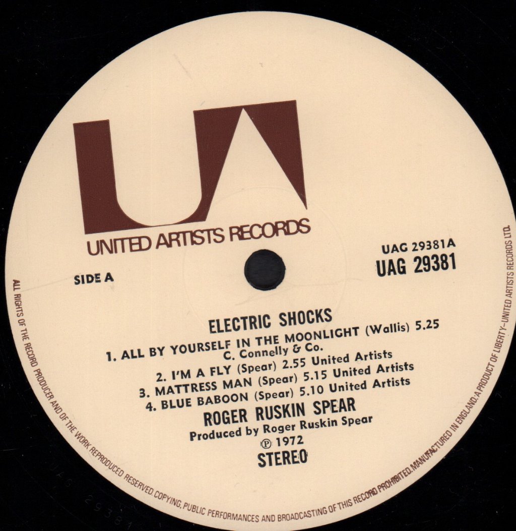 Roger Ruskin Spear - Electric Shocks - Lp