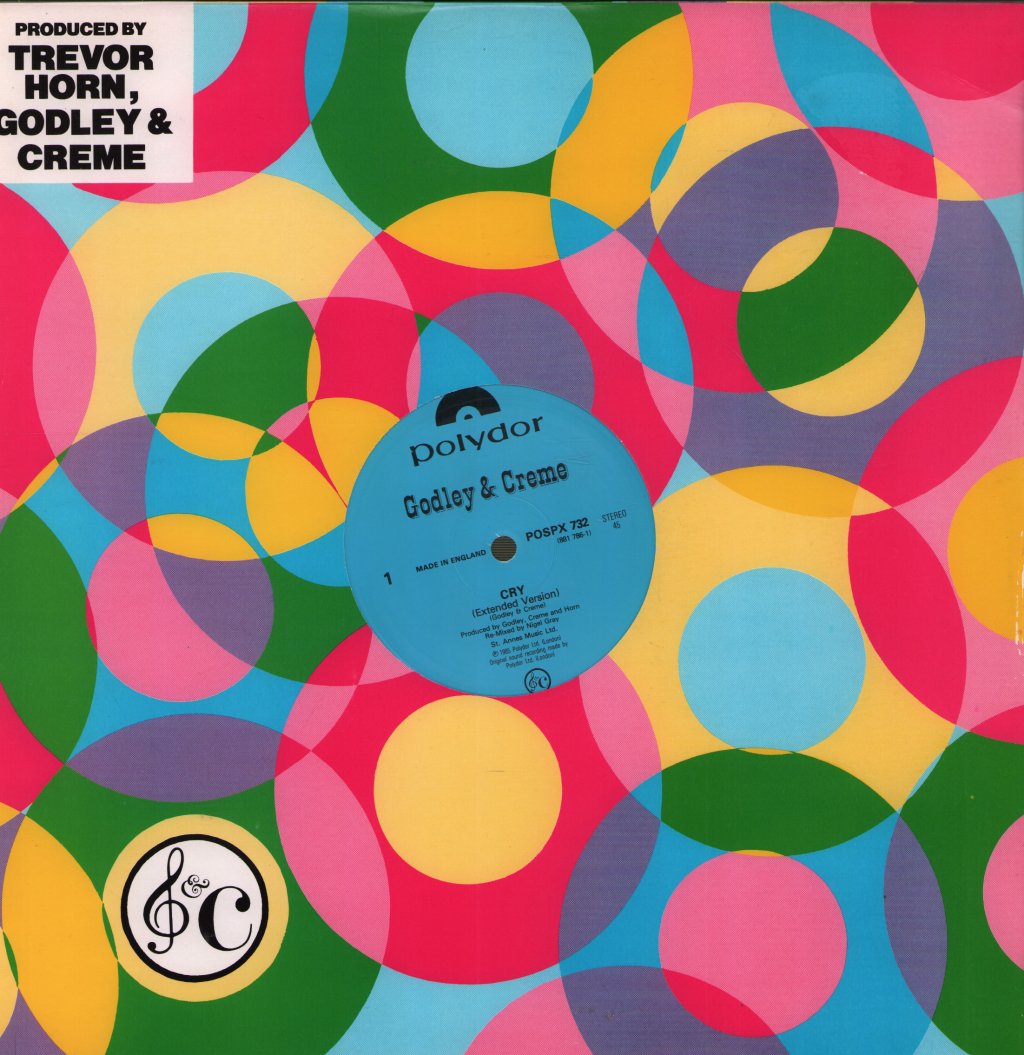 Godley And Creme - Cry - 12 Inch
